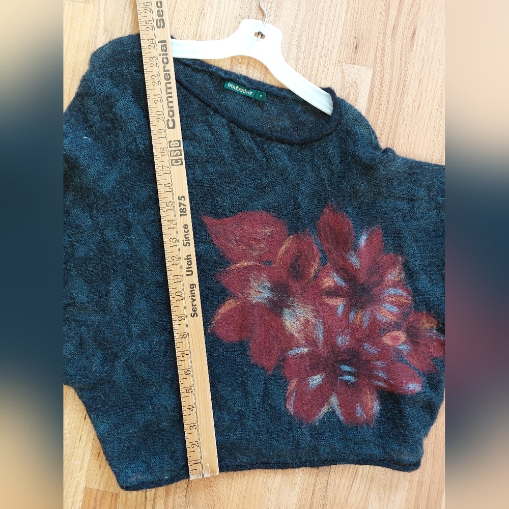 Anthropologie mohair sweater